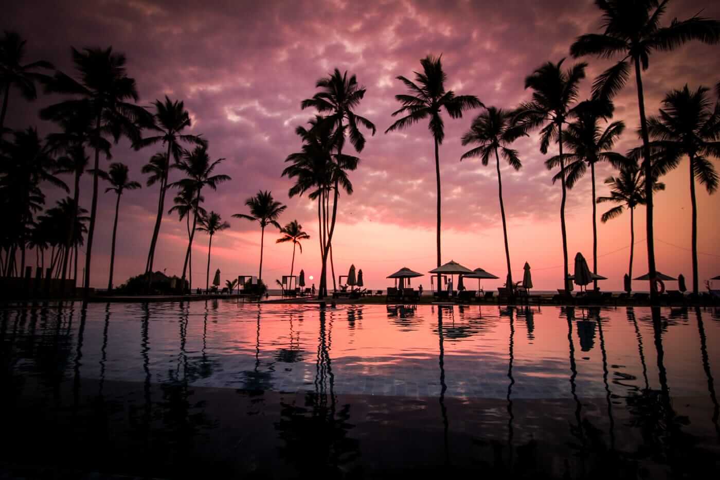 Tropical sunset